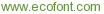 Ecofont